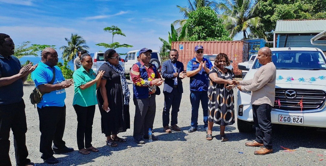 Vehicle handover ceremony